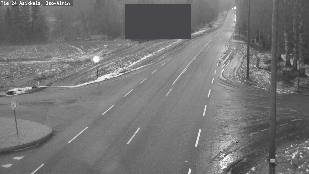 Weather Camera Image Väg 24 Asikkala, Iso-Äiniö, Asikkala, Päijät-Häme