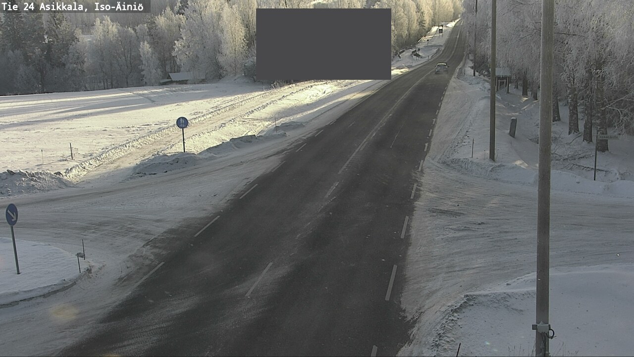 Weather Camera Image Road 24 Asikkala, Iso-Äiniö, Asikkala, Päijät-Häme