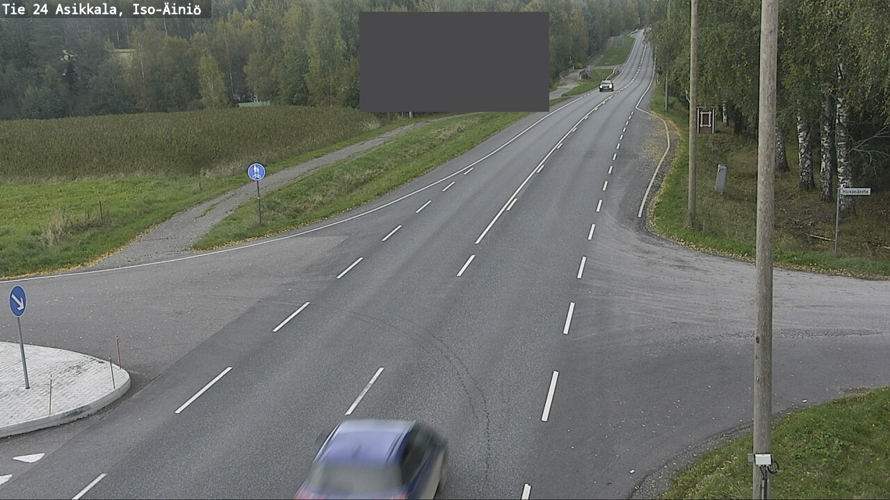 Weather Camera Image Väg 24 Asikkala, Iso-Äiniö, Asikkala, Päijät-Häme