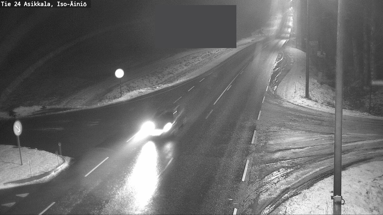 Weather Camera Image Väg 24 Asikkala, Iso-Äiniö, Asikkala, Päijät-Häme