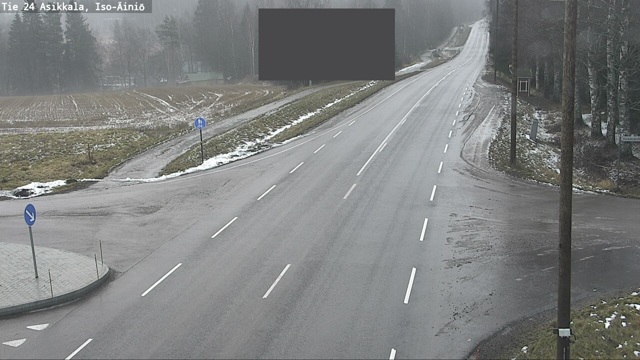 Weather Camera Image Väg 24 Asikkala, Iso-Äiniö, Asikkala, Päijät-Häme