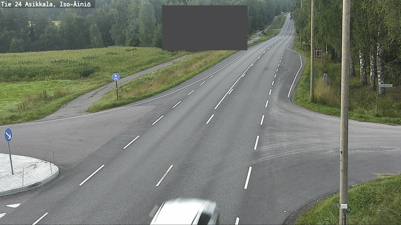 Weather Camera Image Road 24 Asikkala, Iso-Äiniö, Asikkala, Päijät-Häme