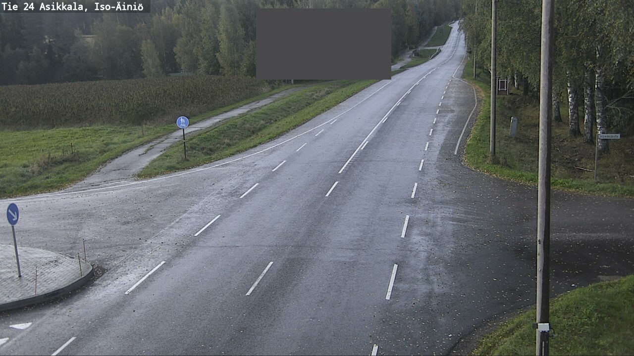Weather Camera Image Väg 24 Asikkala, Iso-Äiniö, Asikkala, Päijät-Häme