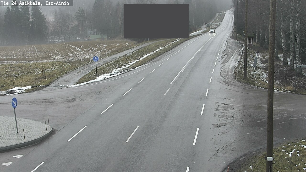Weather Camera Image Väg 24 Asikkala, Iso-Äiniö, Asikkala, Päijät-Häme