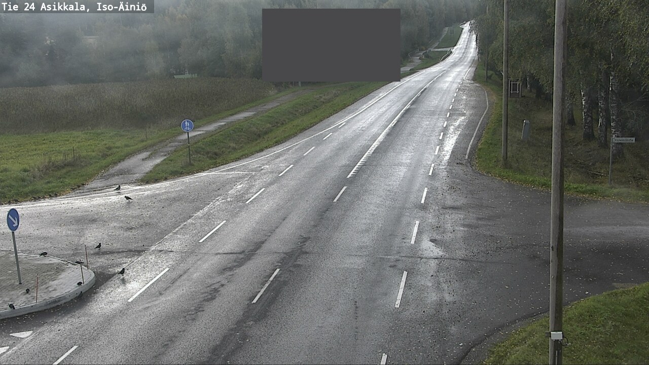 Weather Camera Image Road 24 Asikkala, Iso-Äiniö, Asikkala, Päijät-Häme