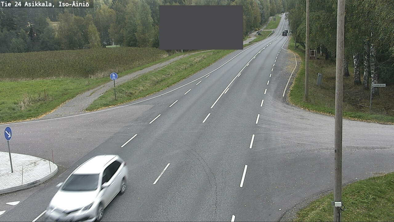 Weather Camera Image Väg 24 Asikkala, Iso-Äiniö, Asikkala, Päijät-Häme