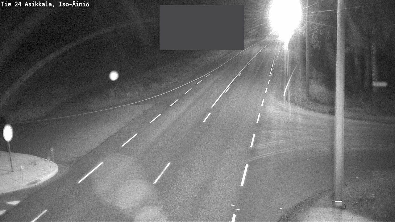 Weather Camera Image Road 24 Asikkala, Iso-Äiniö, Asikkala, Päijät-Häme