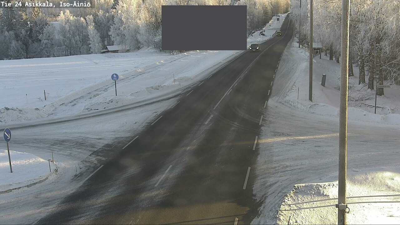 Weather Camera Image Road 24 Asikkala, Iso-Äiniö, Asikkala, Päijät-Häme