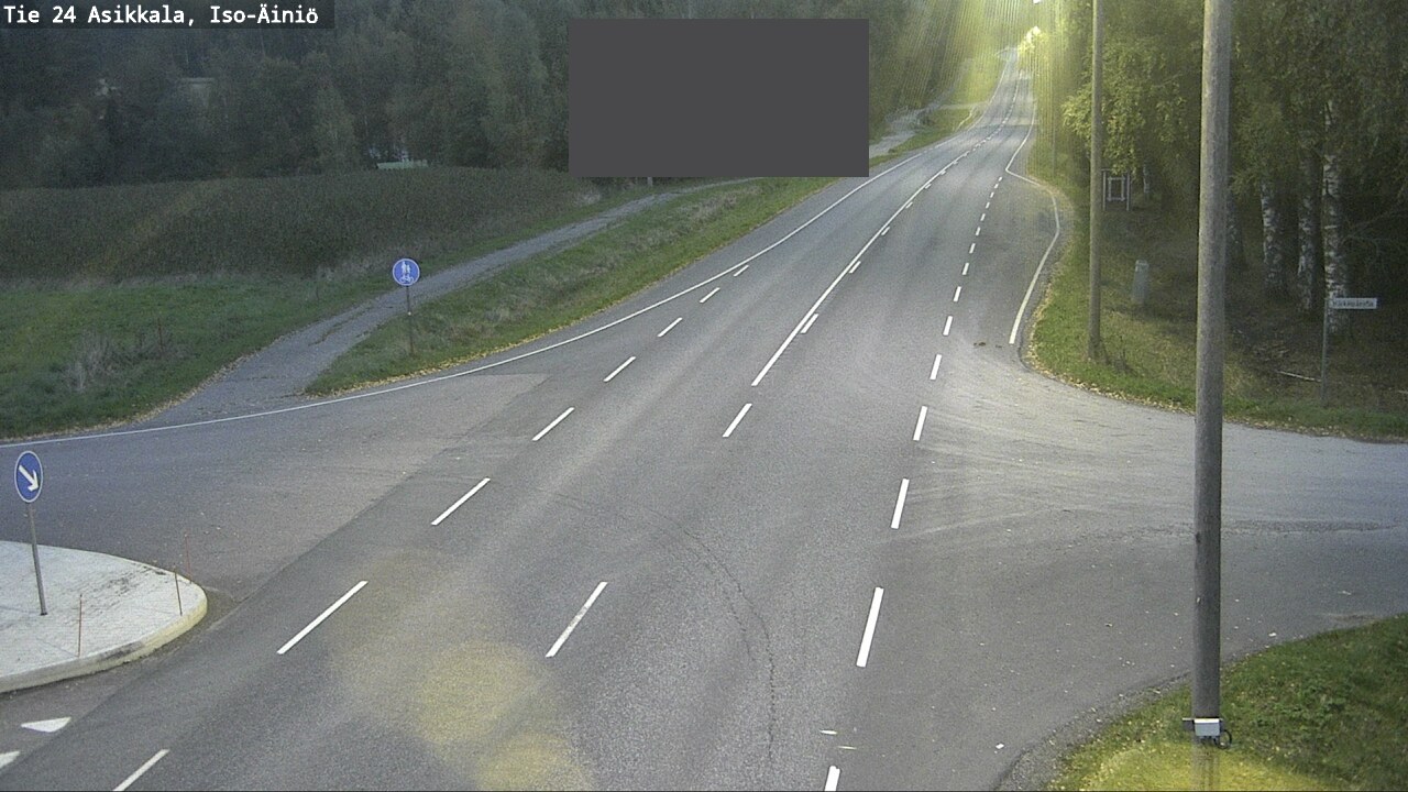 Weather Camera Image Väg 24 Asikkala, Iso-Äiniö, Asikkala, Päijät-Häme