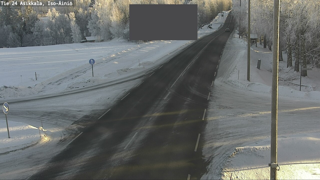 Weather Camera Image Road 24 Asikkala, Iso-Äiniö, Asikkala, Päijät-Häme
