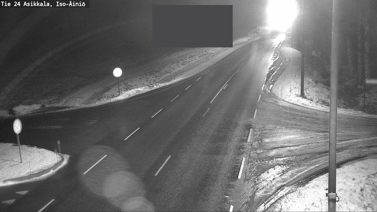 Weather Camera Image Väg 24 Asikkala, Iso-Äiniö, Asikkala, Päijät-Häme