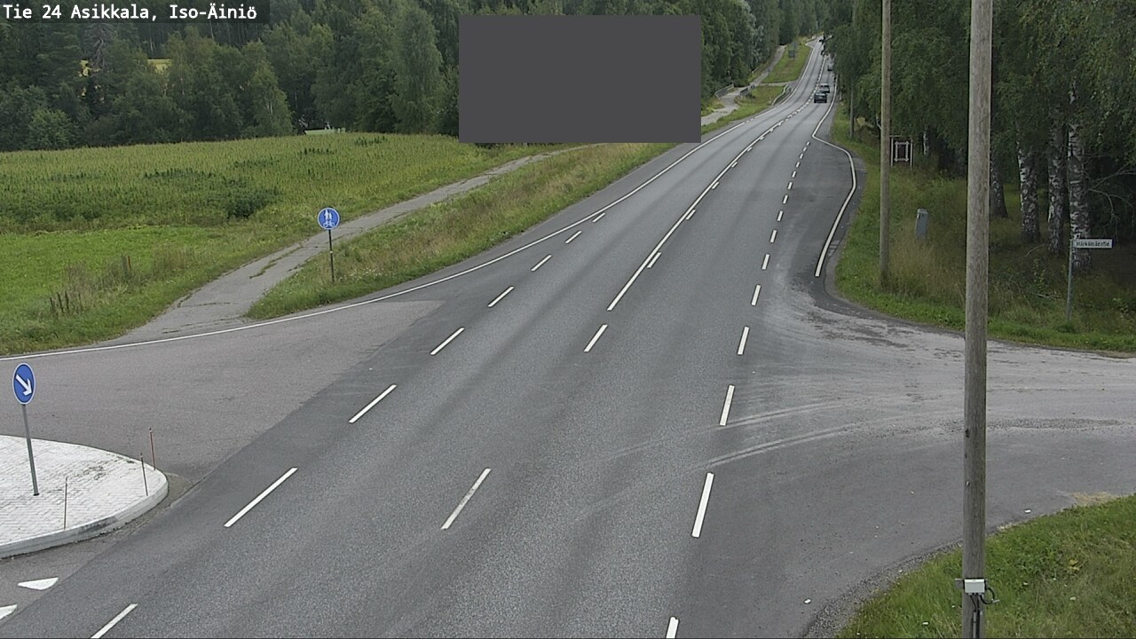 Weather Camera Image Road 24 Asikkala, Iso-Äiniö, Asikkala, Päijät-Häme