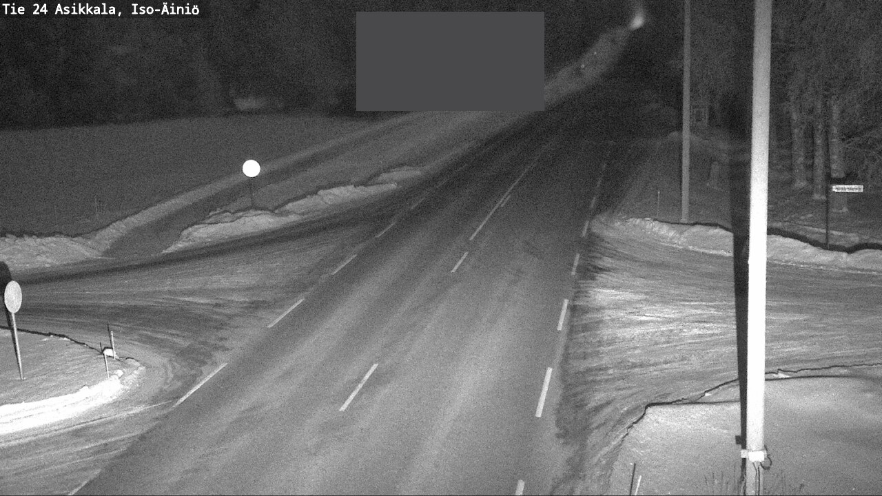 Weather Camera Image Road 24 Asikkala, Iso-Äiniö, Asikkala, Päijät-Häme