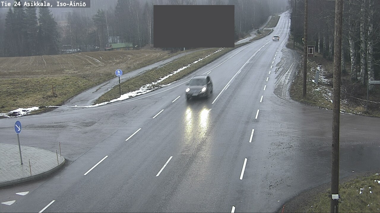Weather Camera Image Väg 24 Asikkala, Iso-Äiniö, Asikkala, Päijät-Häme