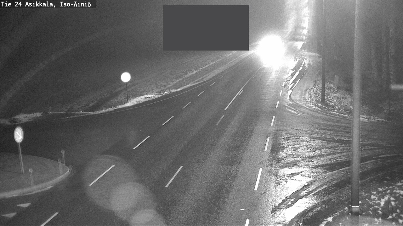 Weather Camera Image Väg 24 Asikkala, Iso-Äiniö, Asikkala, Päijät-Häme