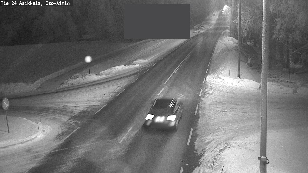 Weather Camera Image Road 24 Asikkala, Iso-Äiniö, Asikkala, Päijät-Häme