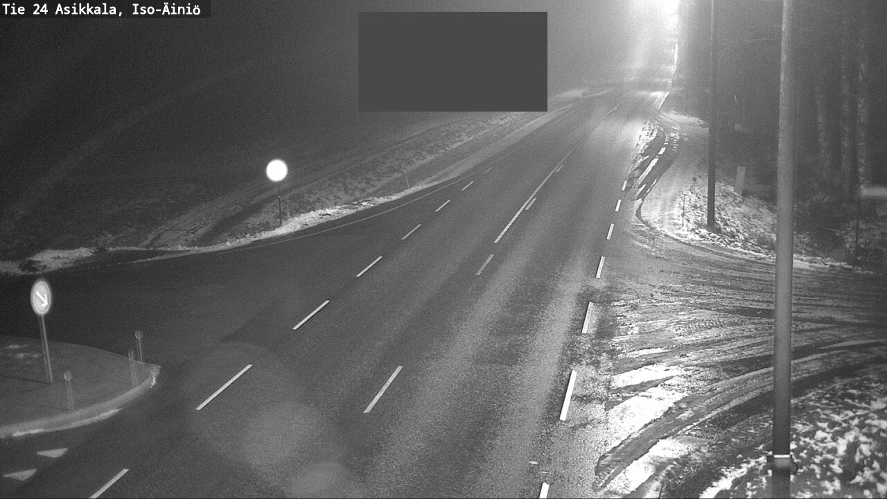Weather Camera Image Väg 24 Asikkala, Iso-Äiniö, Asikkala, Päijät-Häme
