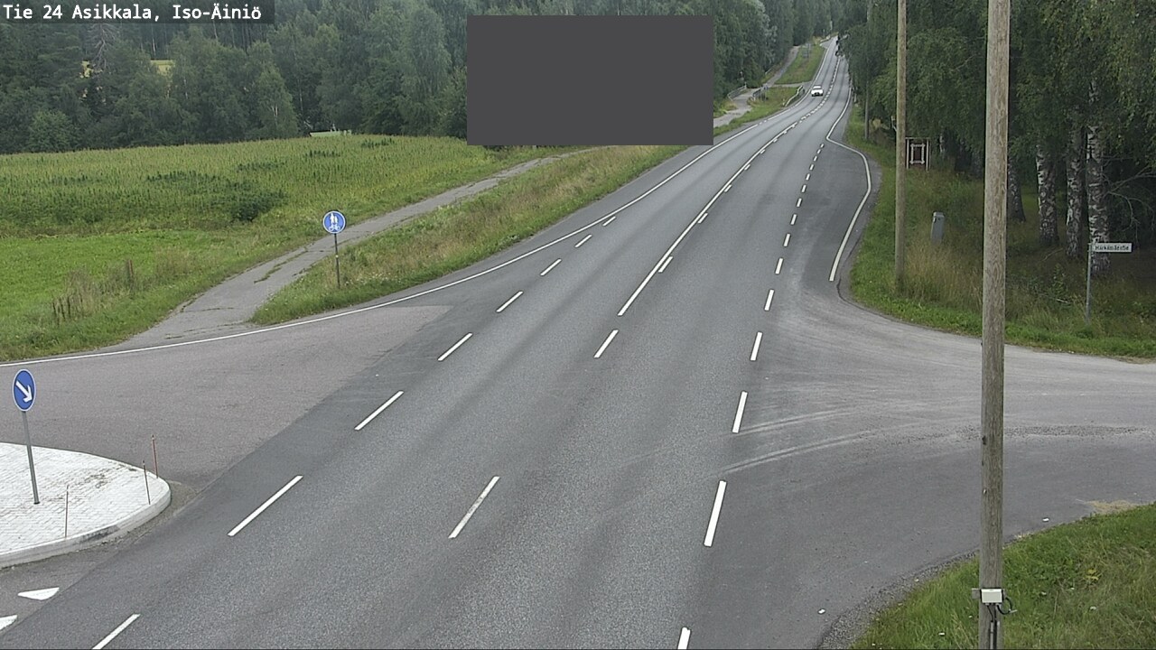 Weather Camera Image Road 24 Asikkala, Iso-Äiniö, Asikkala, Päijät-Häme