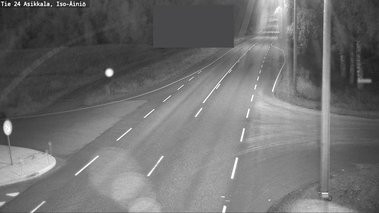 Weather Camera Image Road 24 Asikkala, Iso-Äiniö, Asikkala, Päijät-Häme
