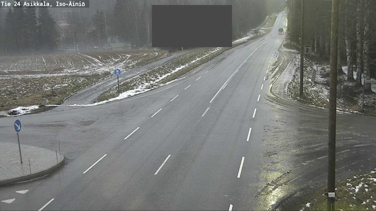 Weather Camera Image Väg 24 Asikkala, Iso-Äiniö, Asikkala, Päijät-Häme