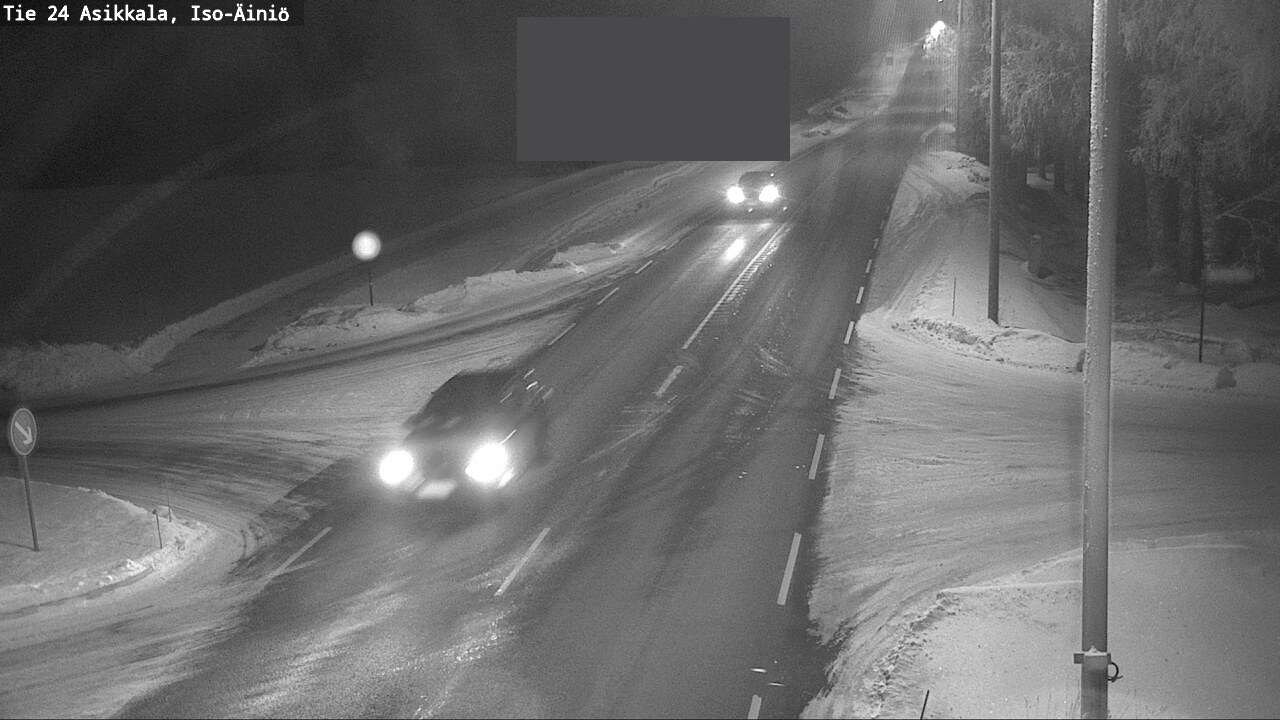 Weather Camera Image Road 24 Asikkala, Iso-Äiniö, Asikkala, Päijät-Häme