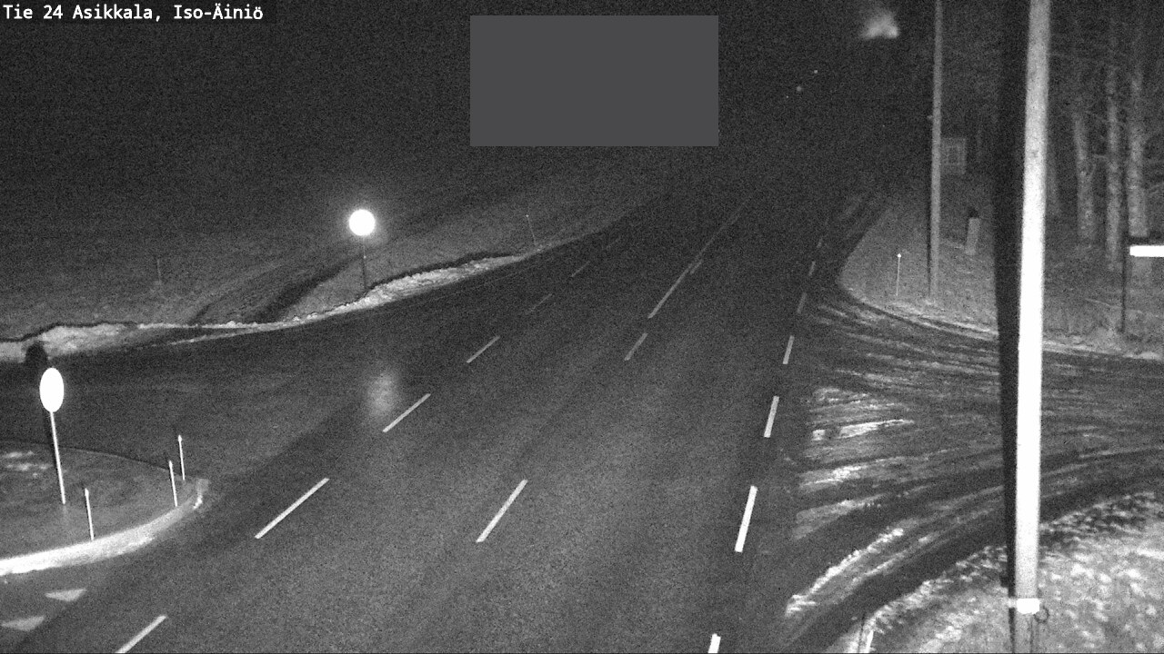 Weather Camera Image Väg 24 Asikkala, Iso-Äiniö, Asikkala, Päijät-Häme