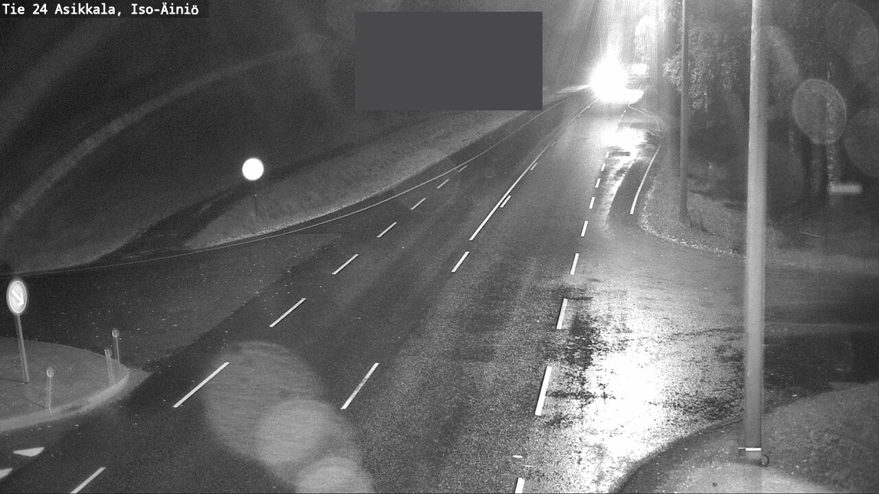 Weather Camera Image Väg 24 Asikkala, Iso-Äiniö, Asikkala, Päijät-Häme