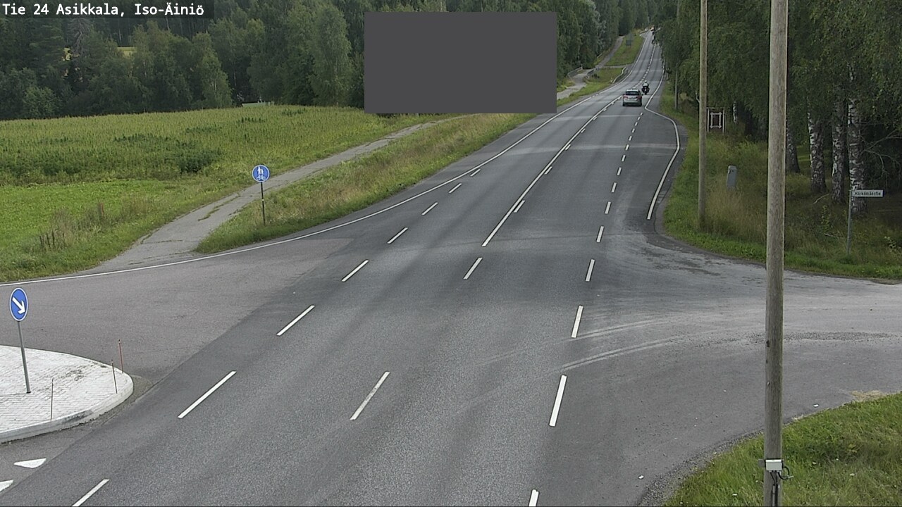 Weather Camera Image Road 24 Asikkala, Iso-Äiniö, Asikkala, Päijät-Häme