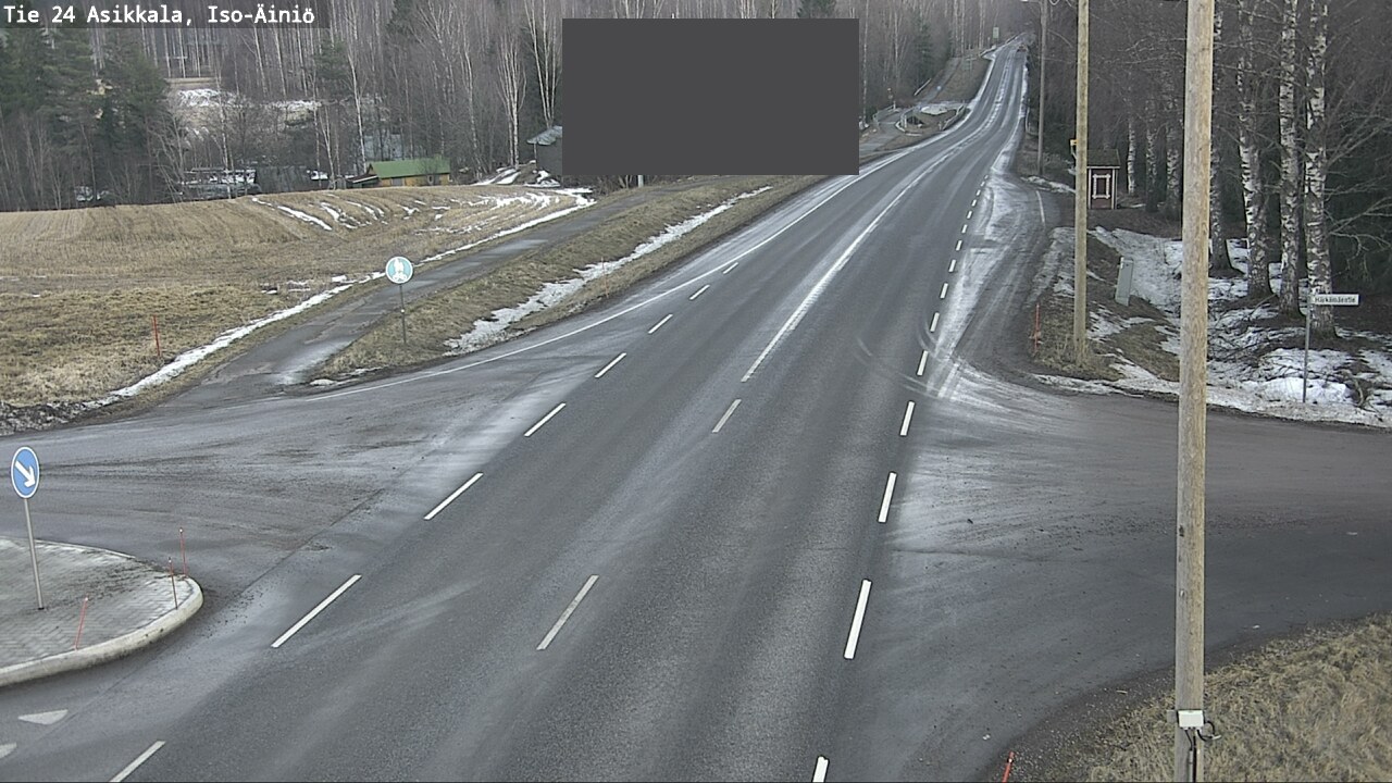 Weather Camera Image Road 24 Asikkala, Iso-Äiniö, Asikkala, Päijät-Häme
