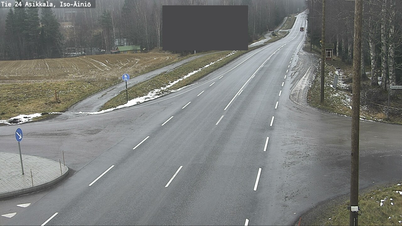 Weather Camera Image Väg 24 Asikkala, Iso-Äiniö, Asikkala, Päijät-Häme