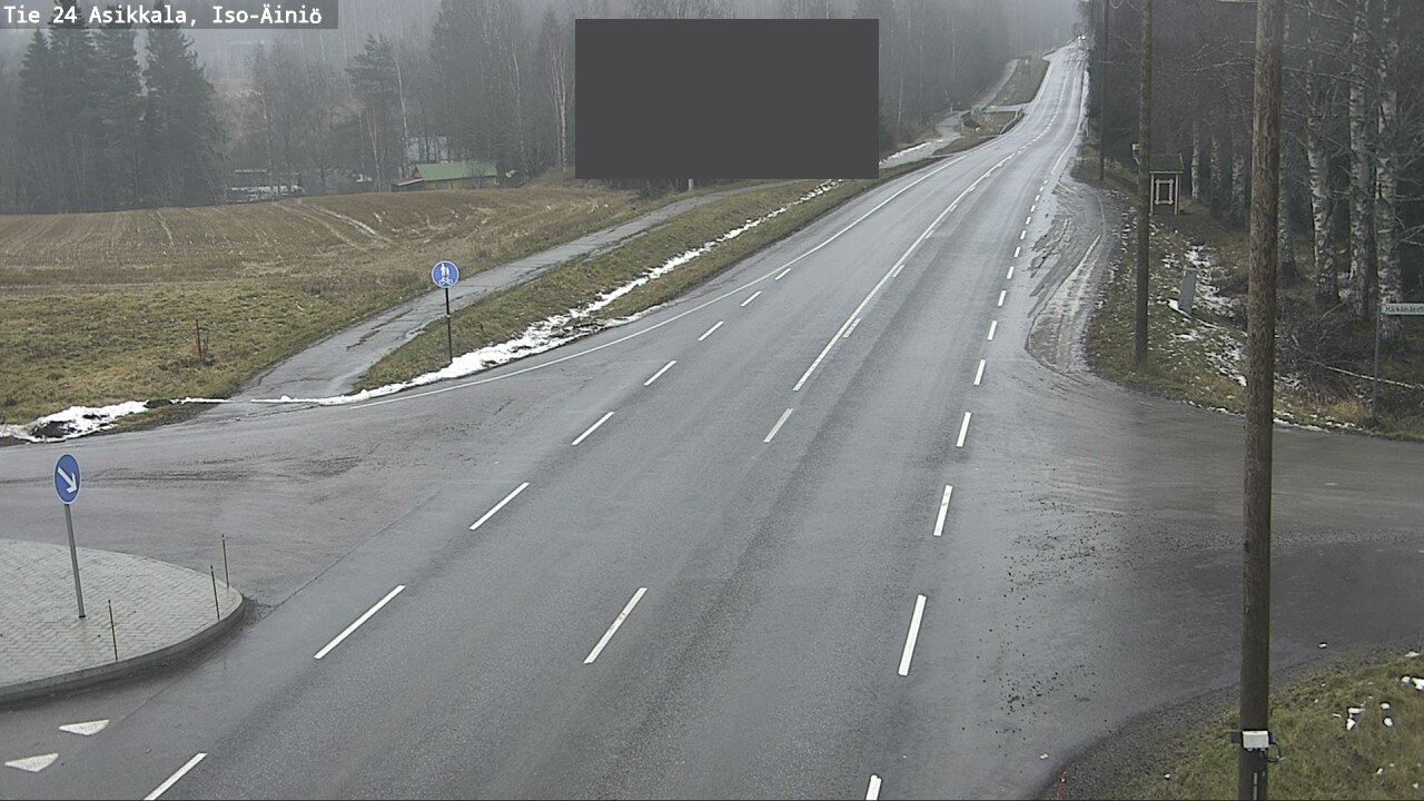 Weather Camera Image Väg 24 Asikkala, Iso-Äiniö, Asikkala, Päijät-Häme