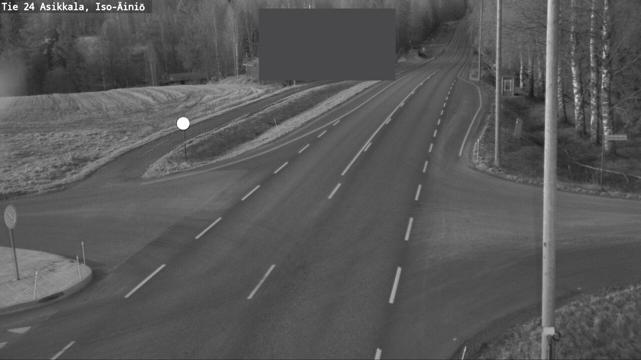 Weather Camera Image Road 24 Asikkala, Iso-Äiniö, Asikkala, Päijät-Häme