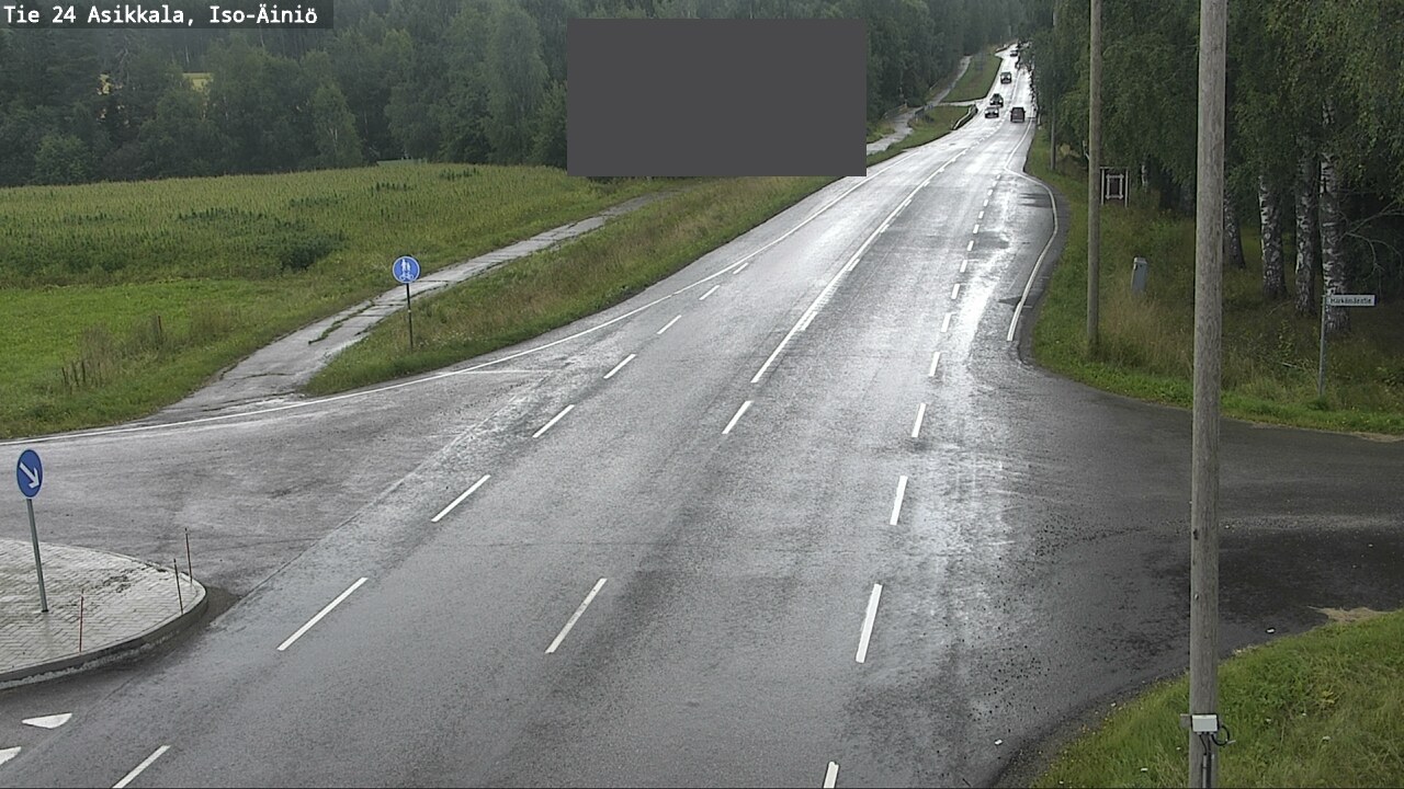 Weather Camera Image Road 24 Asikkala, Iso-Äiniö, Asikkala, Päijät-Häme