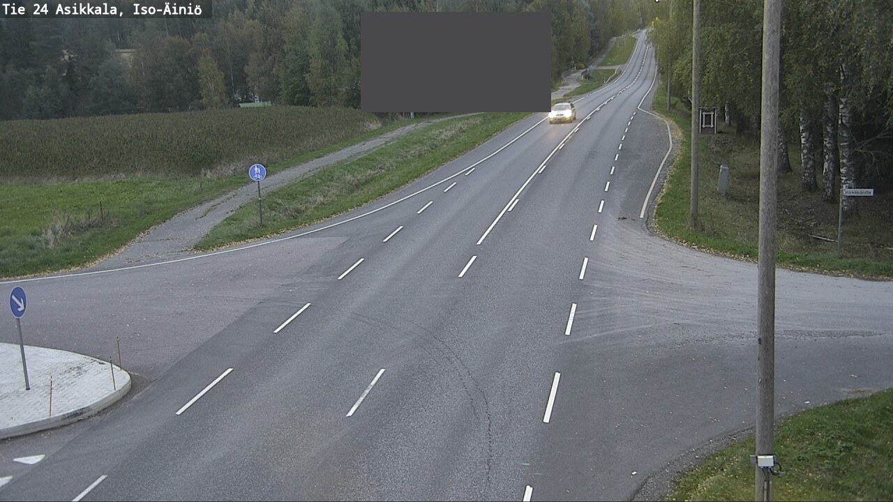 Weather Camera Image Väg 24 Asikkala, Iso-Äiniö, Asikkala, Päijät-Häme