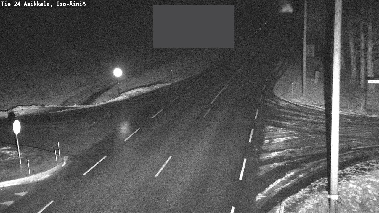 Weather Camera Image Väg 24 Asikkala, Iso-Äiniö, Asikkala, Päijät-Häme