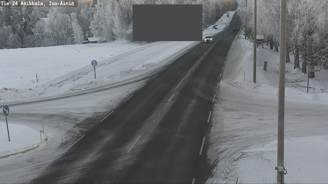 Weather Camera Image Road 24 Asikkala, Iso-Äiniö, Asikkala, Päijät-Häme