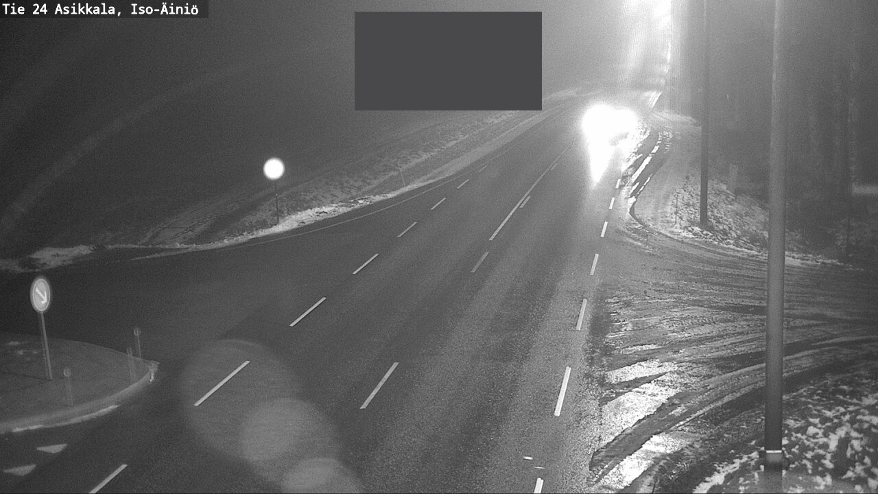 Weather Camera Image Väg 24 Asikkala, Iso-Äiniö, Asikkala, Päijät-Häme