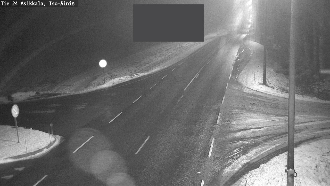 Weather Camera Image Väg 24 Asikkala, Iso-Äiniö, Asikkala, Päijät-Häme