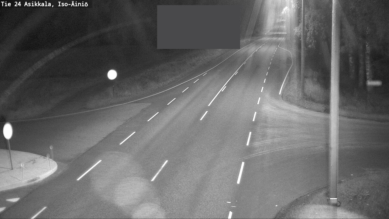 Weather Camera Image Road 24 Asikkala, Iso-Äiniö, Asikkala, Päijät-Häme