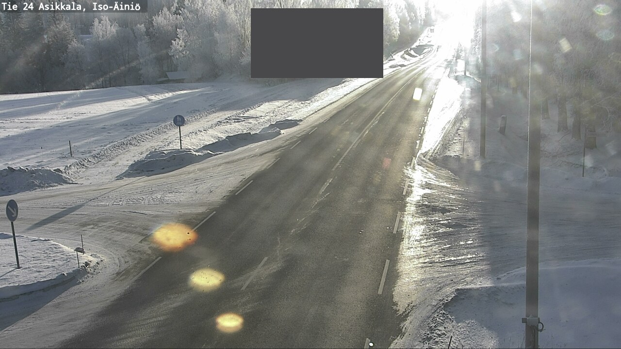Weather Camera Image Road 24 Asikkala, Iso-Äiniö, Asikkala, Päijät-Häme