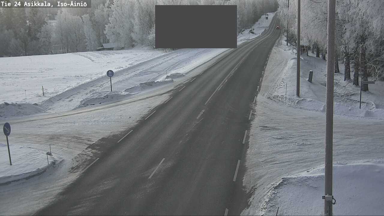 Weather Camera Image Väg 24 Asikkala, Iso-Äiniö, Asikkala, Päijät-Häme