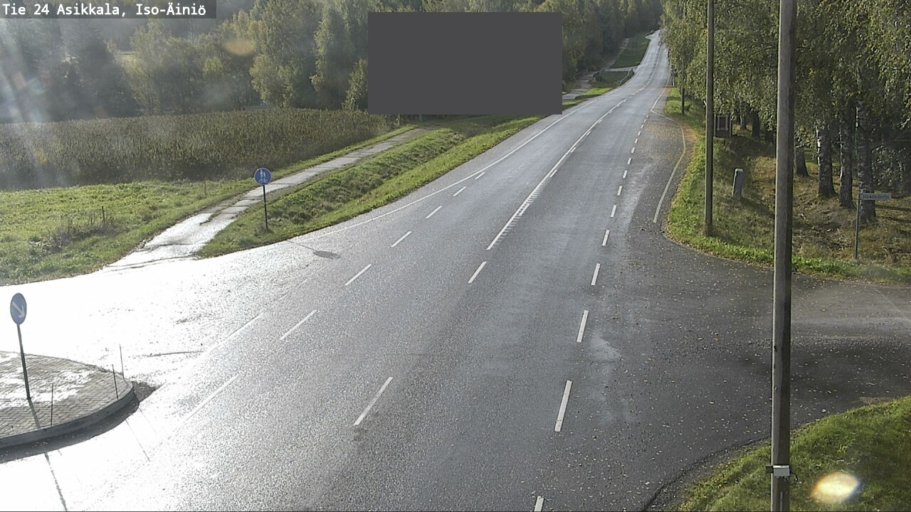 Weather Camera Image Road 24 Asikkala, Iso-Äiniö, Asikkala, Päijät-Häme