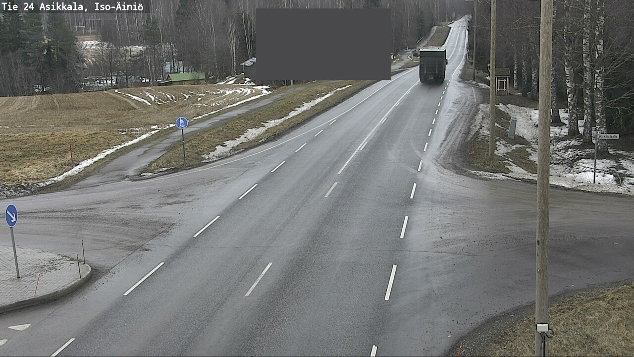 Weather Camera Image Väg 24 Asikkala, Iso-Äiniö, Asikkala, Päijät-Häme