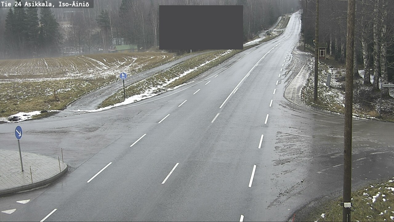 Weather Camera Image Väg 24 Asikkala, Iso-Äiniö, Asikkala, Päijät-Häme