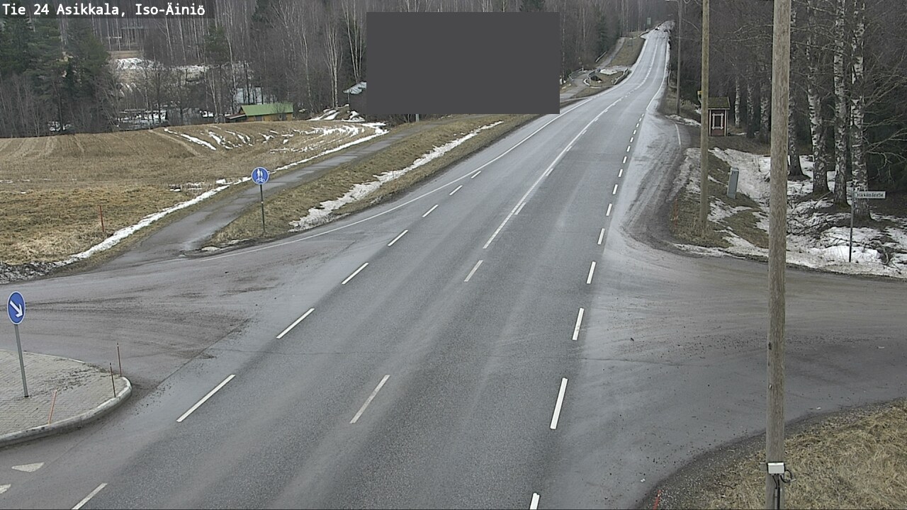 Weather Camera Image Väg 24 Asikkala, Iso-Äiniö, Asikkala, Päijät-Häme