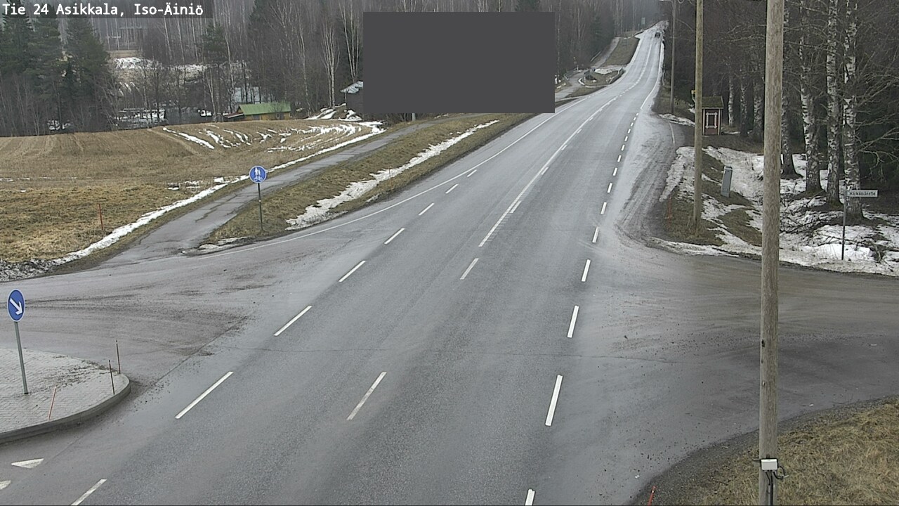 Weather Camera Image Väg 24 Asikkala, Iso-Äiniö, Asikkala, Päijät-Häme