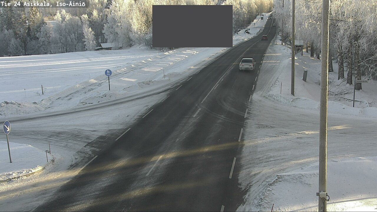 Weather Camera Image Road 24 Asikkala, Iso-Äiniö, Asikkala, Päijät-Häme