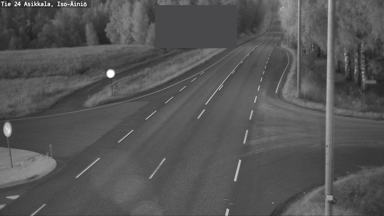 Weather Camera Image Road 24 Asikkala, Iso-Äiniö, Asikkala, Päijät-Häme
