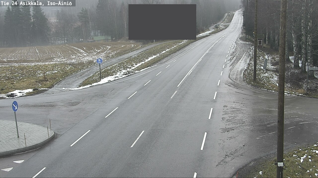Weather Camera Image Väg 24 Asikkala, Iso-Äiniö, Asikkala, Päijät-Häme