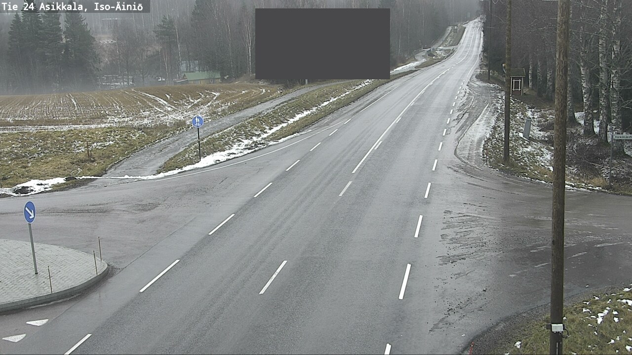 Weather Camera Image Väg 24 Asikkala, Iso-Äiniö, Asikkala, Päijät-Häme